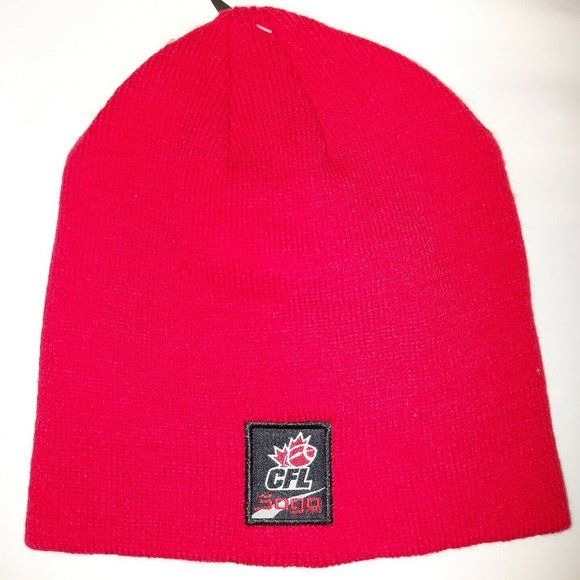 CALGARY STAMPEDERS CFL Team Logo Toque Winter Hat Sogo SportsCALGARY STAMPEDERS - Picture 2 of 2